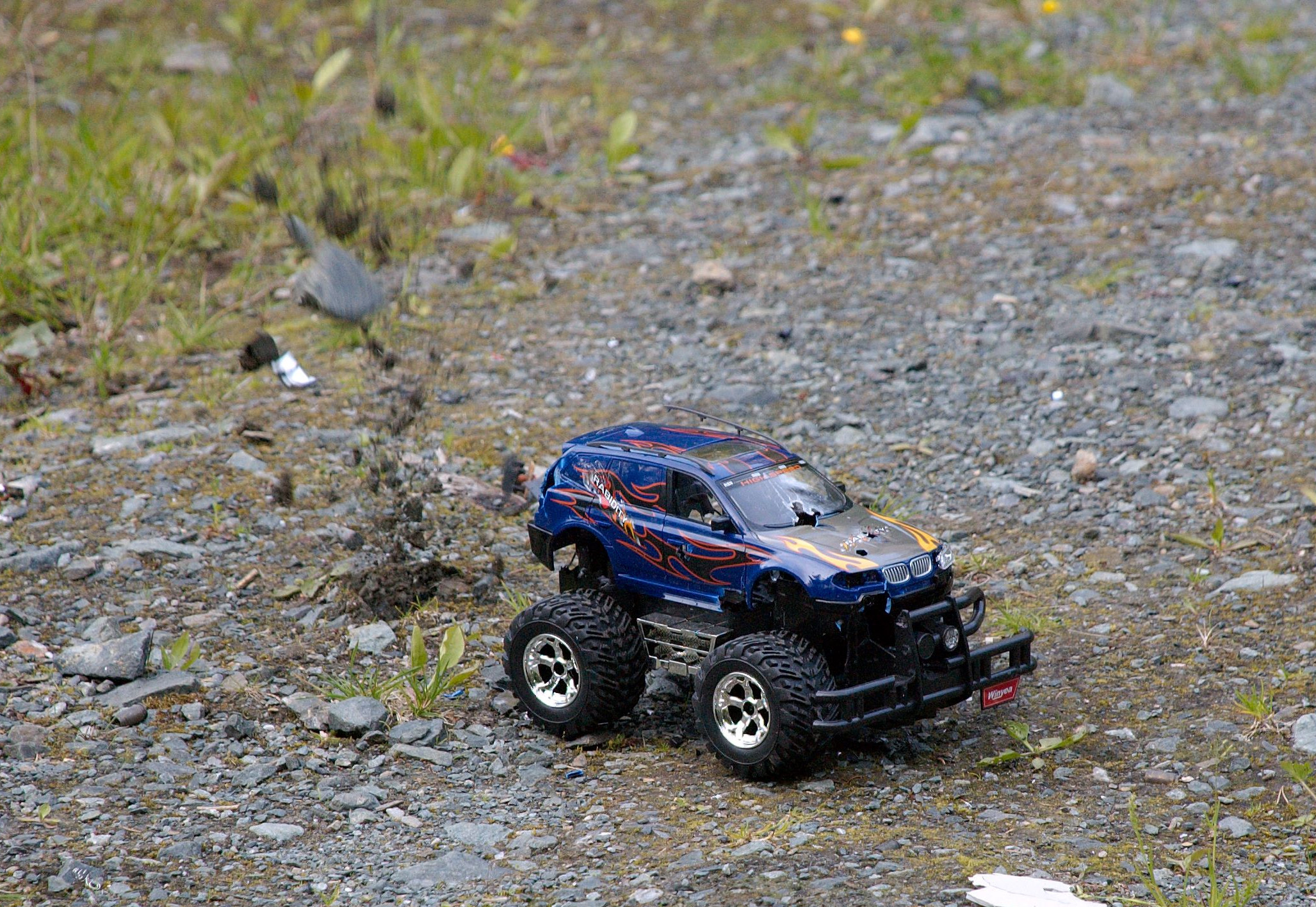 rc car diveby